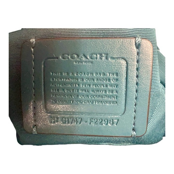 Coach Mini City Zip LEATHER Tote - Picture 10 of 10